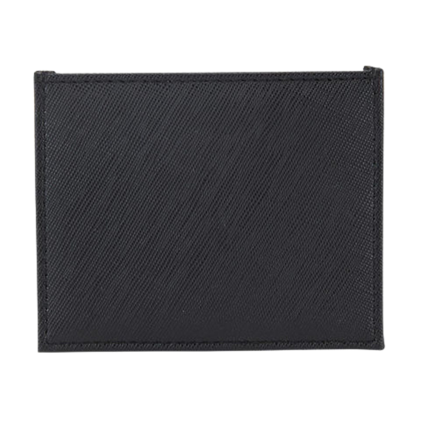 Personalised Name or Initials Black Vegan Leather Card Wallet | Custom Card Wallet | Bridesmaid Gift | Gift for Him | Gift for Her