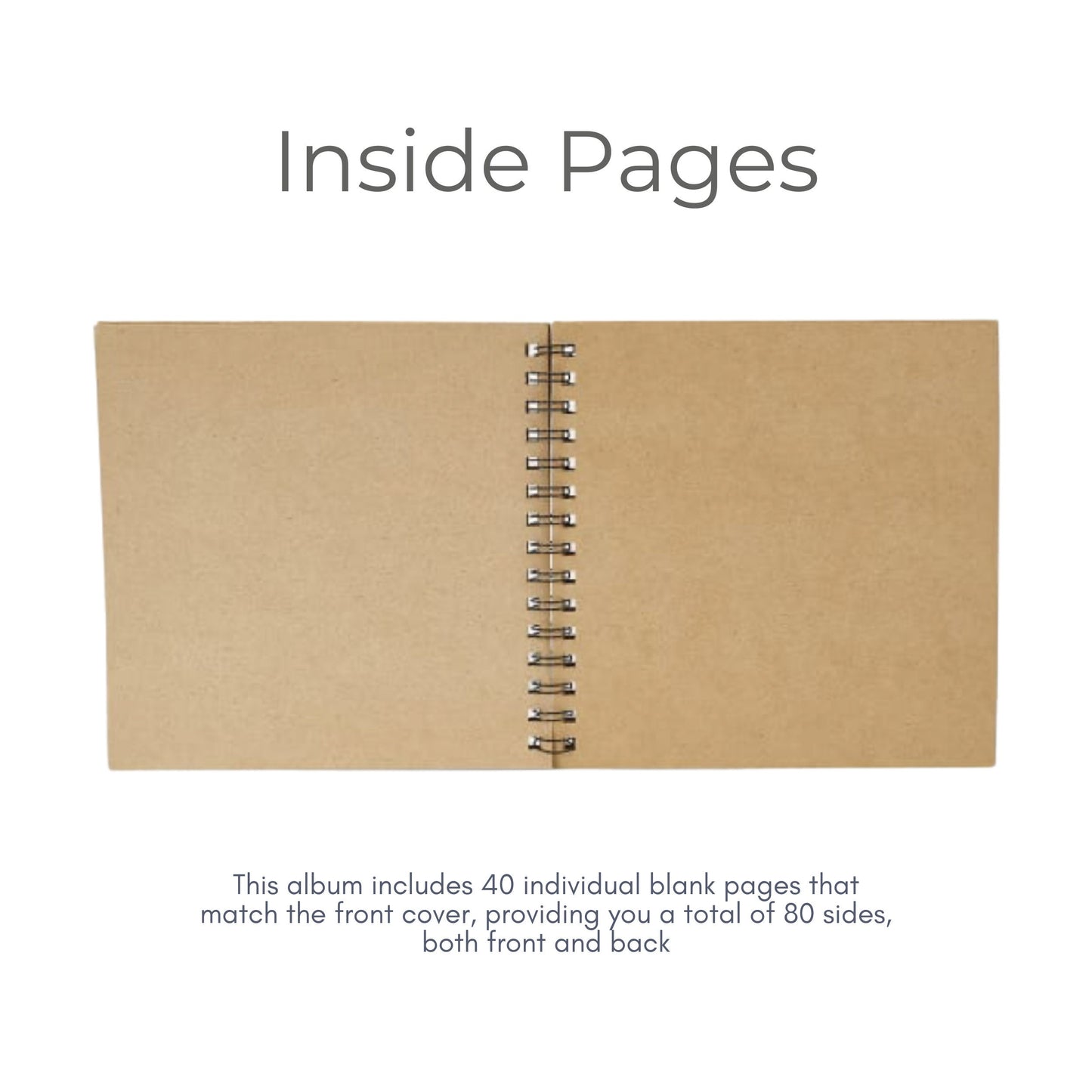Personalised New Home Scrapbook | Custom House Renovation Journal | First Home Memory Keepsake Book | 20.3 x 20.3cm | 8 x 8 Inch