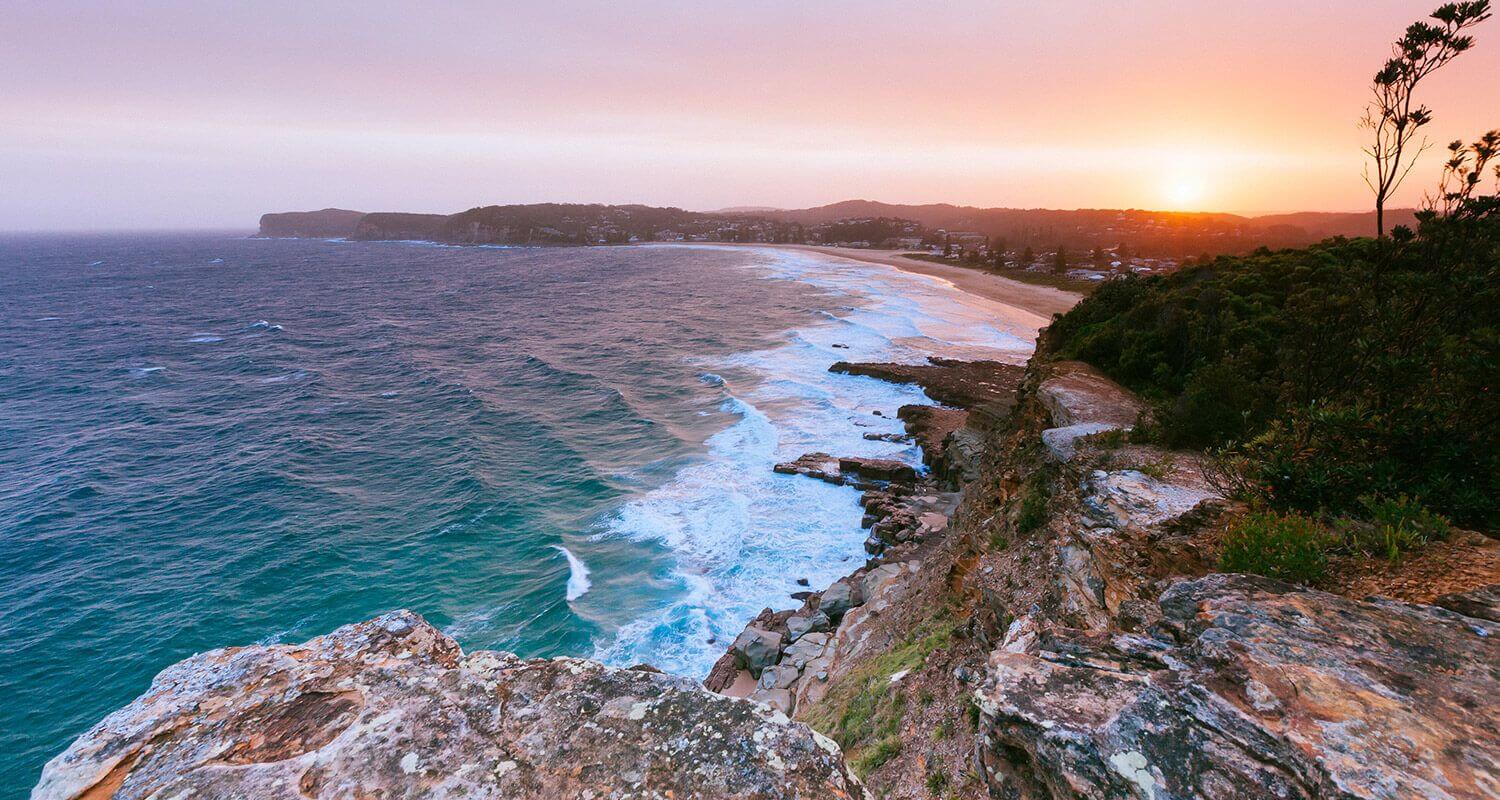 North Avoca beach Sunset