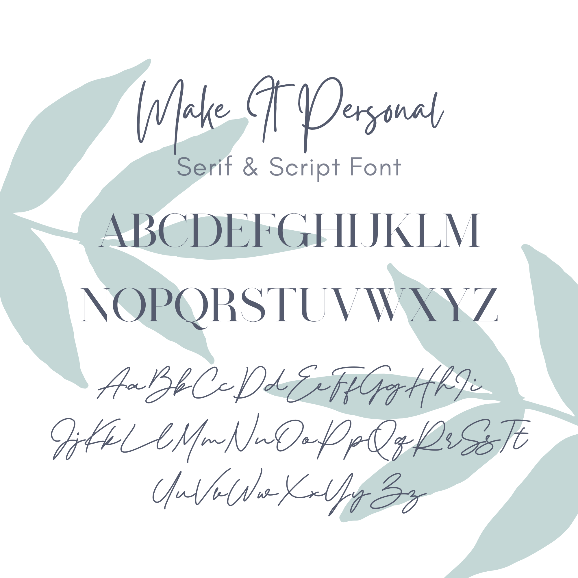 Font Infographic