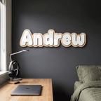 3D Double Layered Name Plaque - Make It Personal Gift Co
