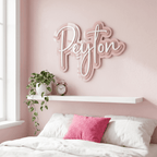 3D Triple Layered Name Plaque - Make It Personal Gift Co