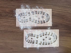 Christmas Footprints Stencil – Santa, Elf & Reindeer Timber Templates
