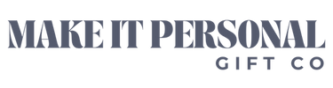 Logo of 'Make It Personal Gift Co' with a plain background