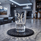 Bespoke Heirloom Personalised Engraved 25ml Shot Glass - Make It Personal Gift Co