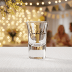 Bespoke Heirloom Personalised Vinyl 25ml Shot Glass - Make It Personal Gift Co