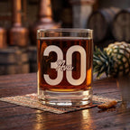 Bold Contemporary Personalised Engraved 65ml Shot Glass - Make It Personal Gift Co