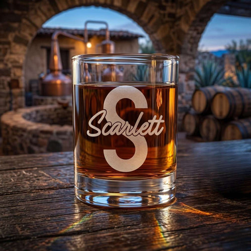 Bold Contemporary Personalised Engraved 65ml Shot Glass - Make It Personal Gift Co