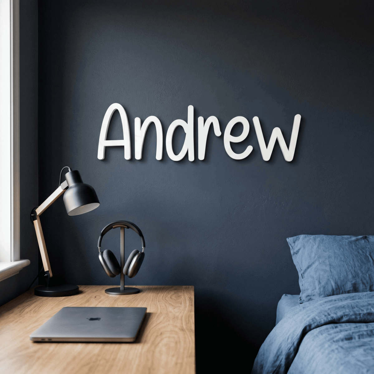 Custom Wooden & Acrylic Name Plaque - Make It Personal Gift Co