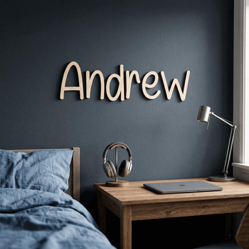 Custom Wooden & Acrylic Name Plaque - Make It Personal Gift Co