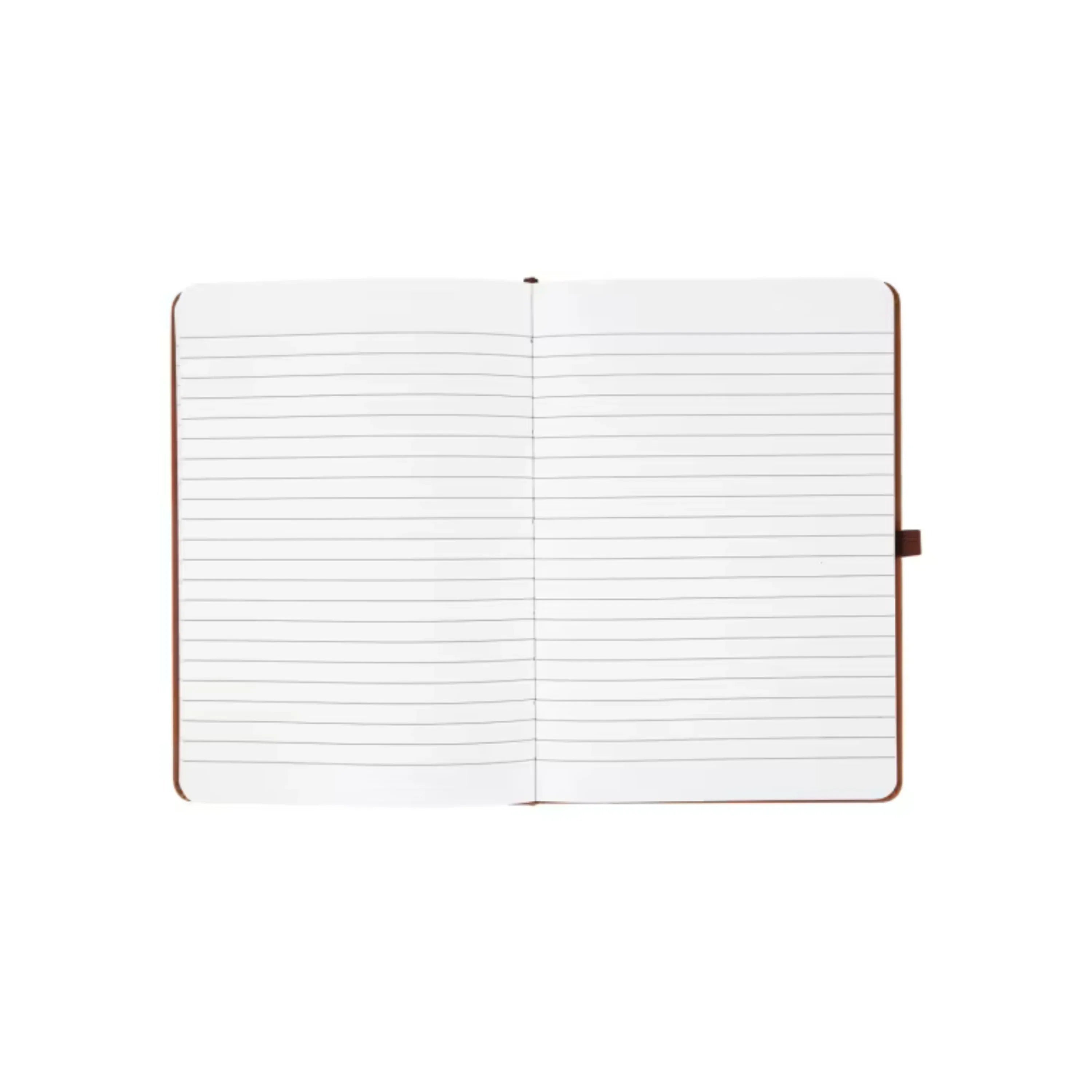 Editorial Personalised A5 Vegan Leather Journal | 240 Page Premium Hardcover - Make It Personal Gift Co