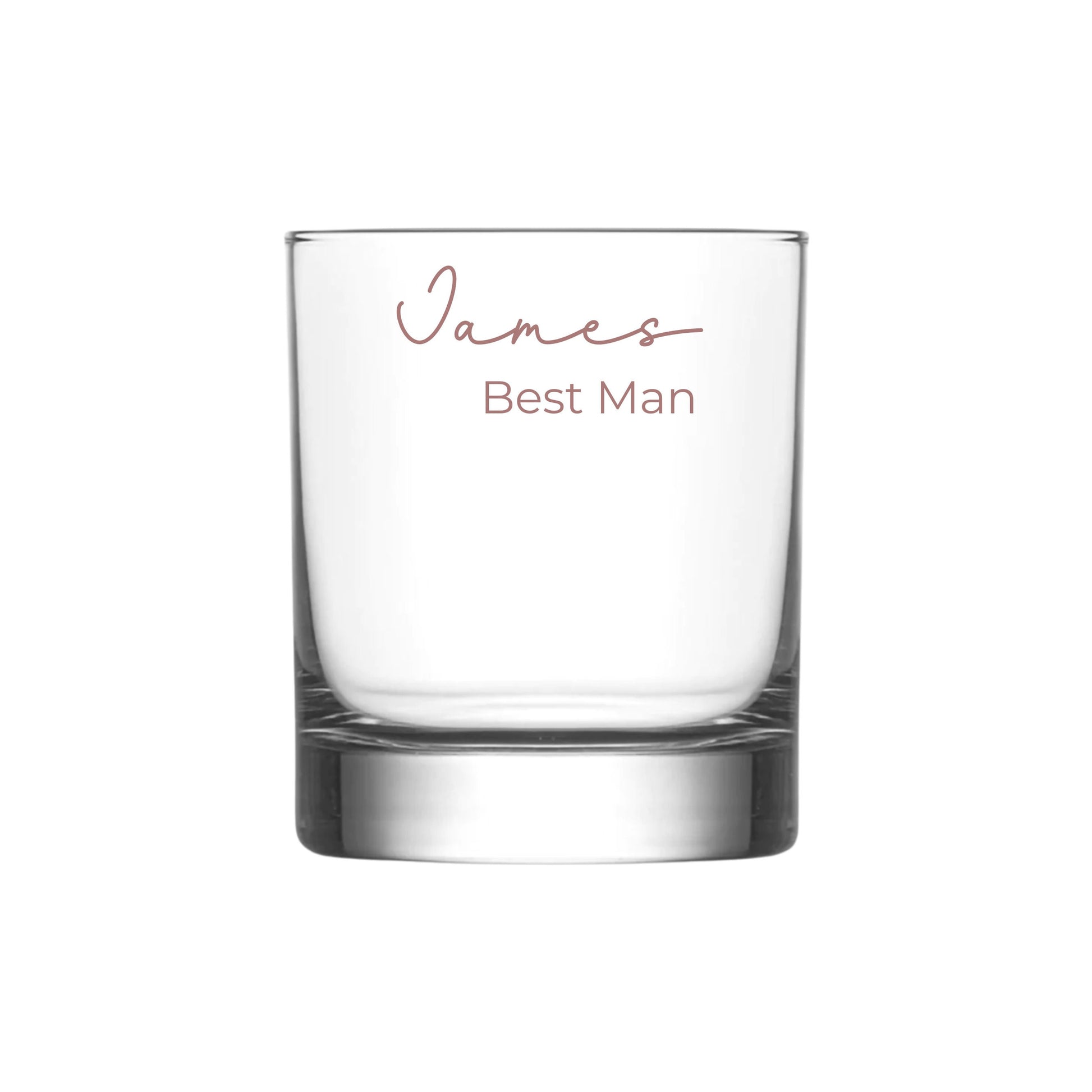 Personalised Groom and Groomsmen Whisky Glasses | Custom Glass | Best Man Gift | Groomsmen Gift | Groom Gift | Gift for Him