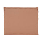 Personalised Tan Vegan Leather Card Wallet