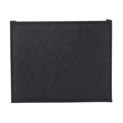 Personalised Name or Initials Black Vegan Leather Card Wallet | Custom Card Wallet | Bridesmaid Gift | Gift for Him | Gift for Her
