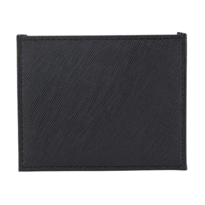Personalised Name or Initials Black Vegan Leather Card Wallet | Custom Card Wallet | Bridesmaid Gift | Gift for Him | Gift for Her