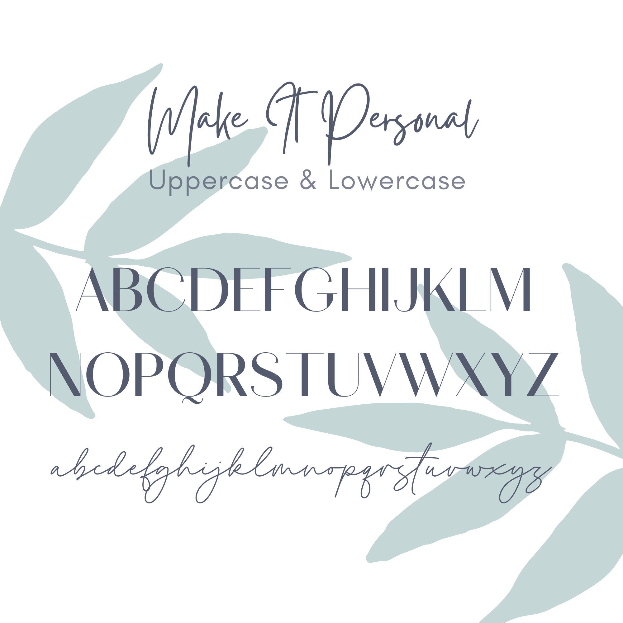 Font Infographic 