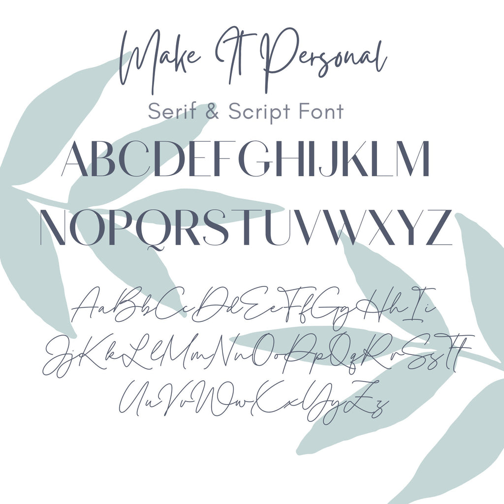 Font Infographic 