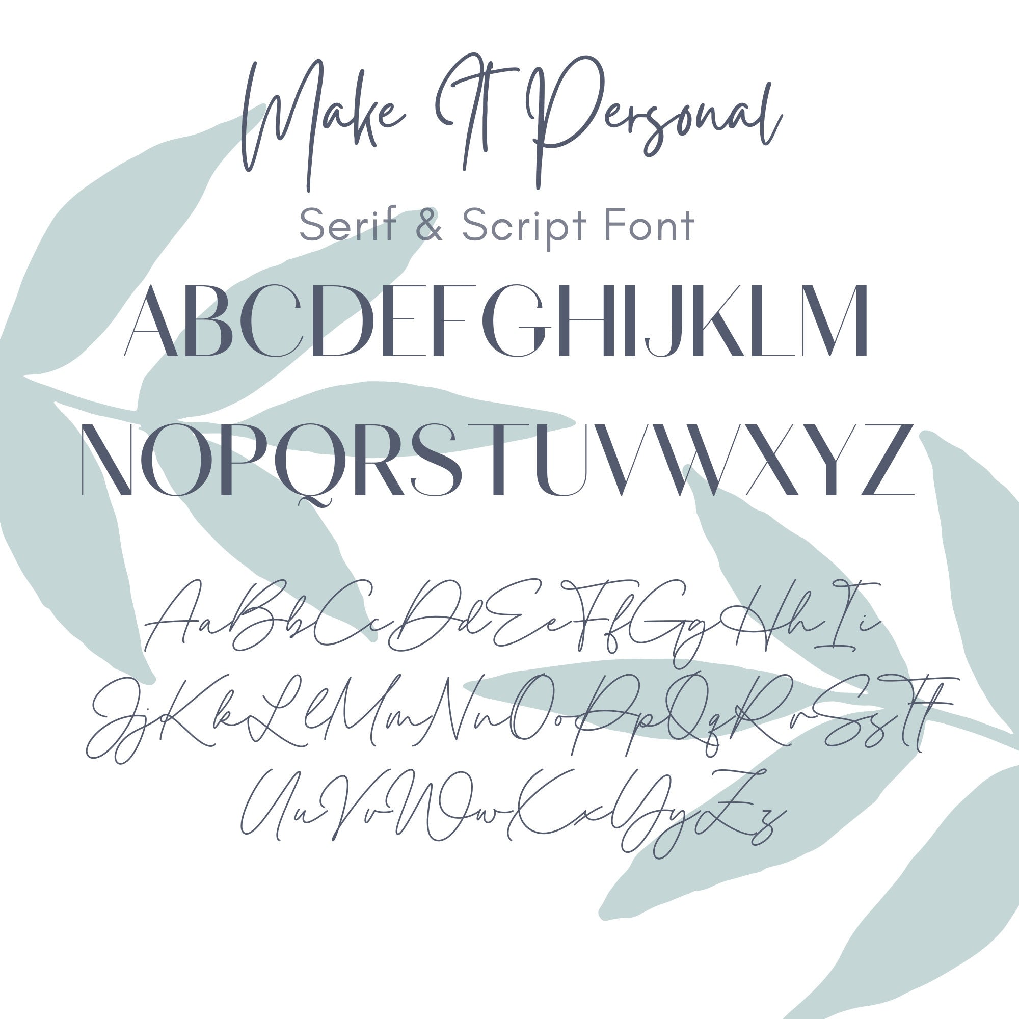 Font Infographic 