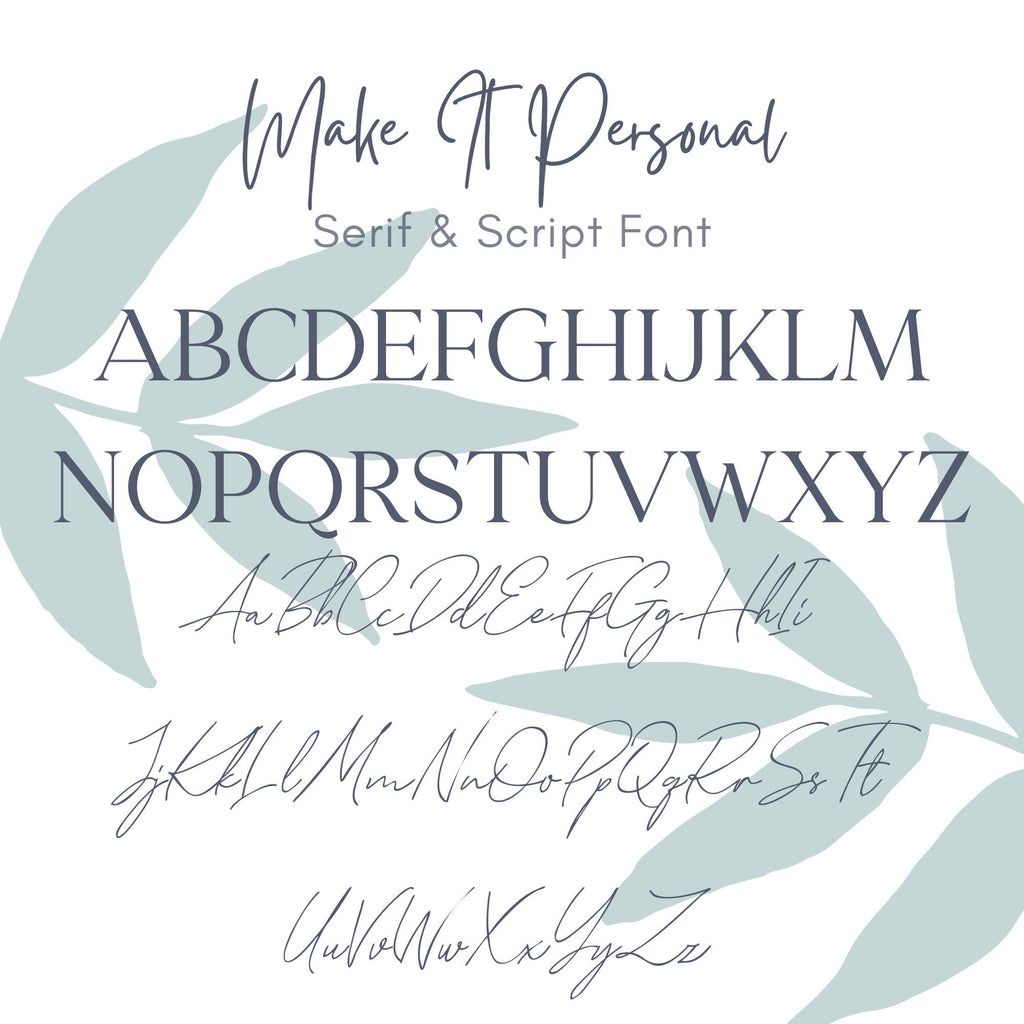 Font Infographic