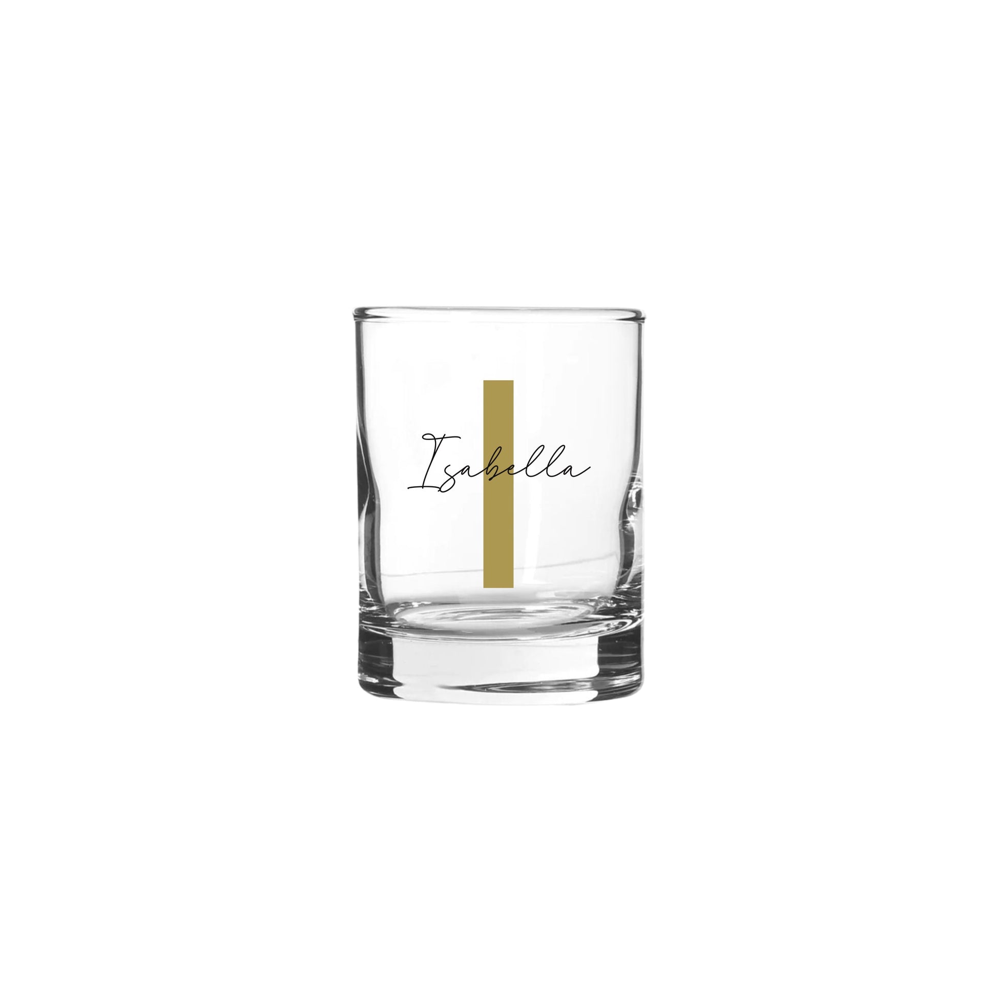 Personalised Name and Large Initial/Birthday Milestone Shot Glass | Personalised Name and Age Wine Shot Glass | 18th 21st 30th 40th 50th