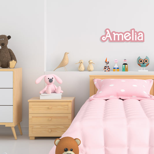 Custom Children&#39;s Room Decor with 3D Acrylic Layers