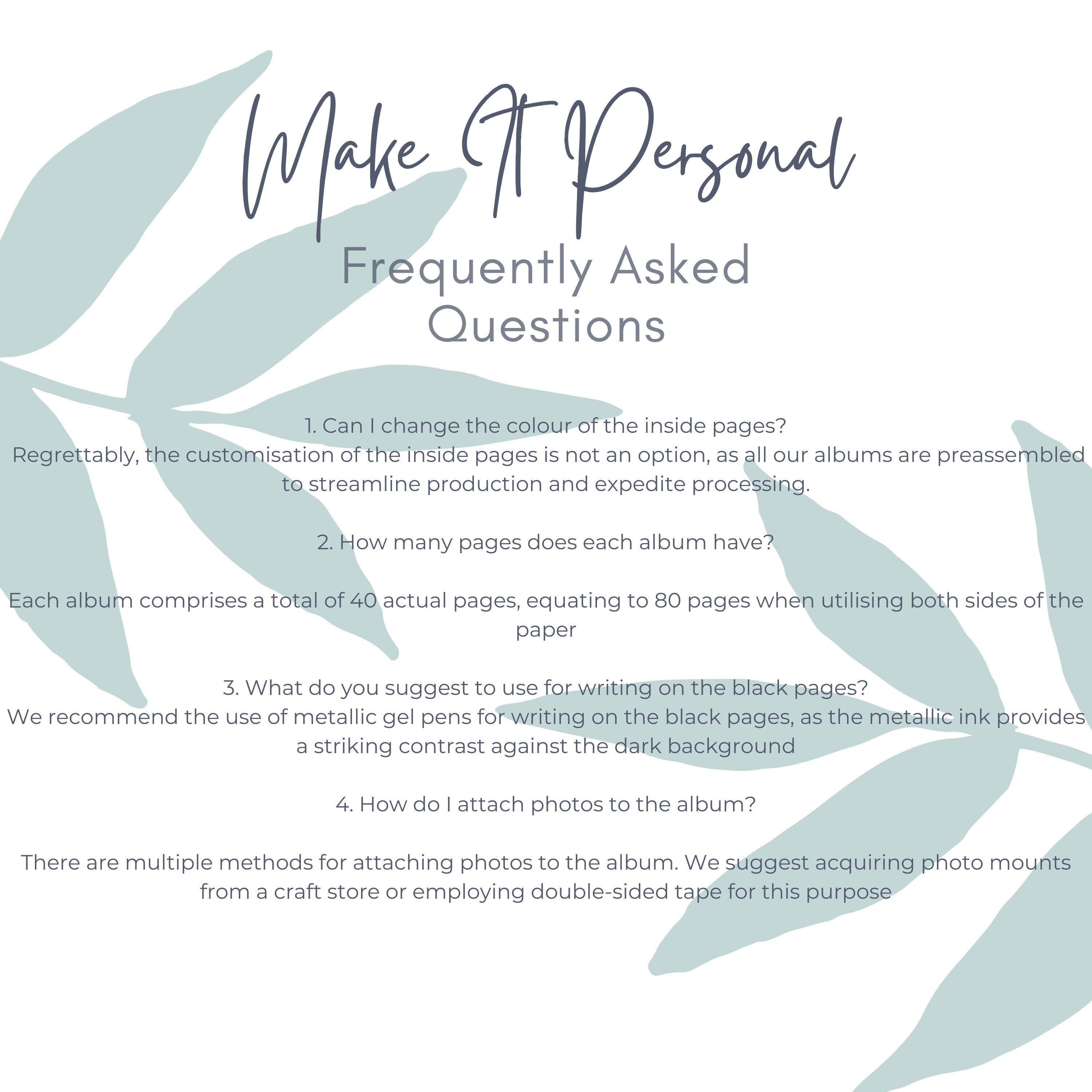 Frequently asked questions infographic