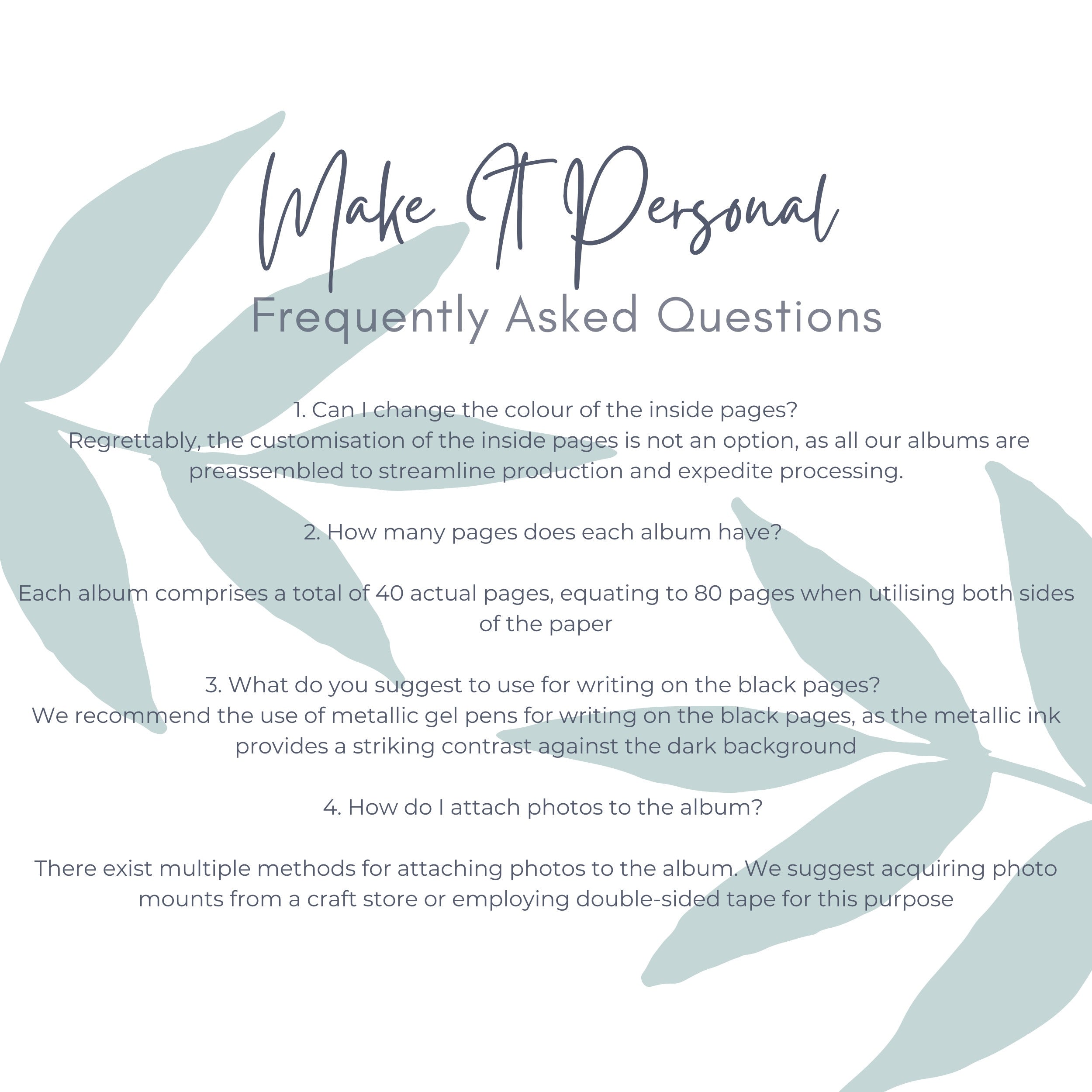 Frequently asked questions infographic 