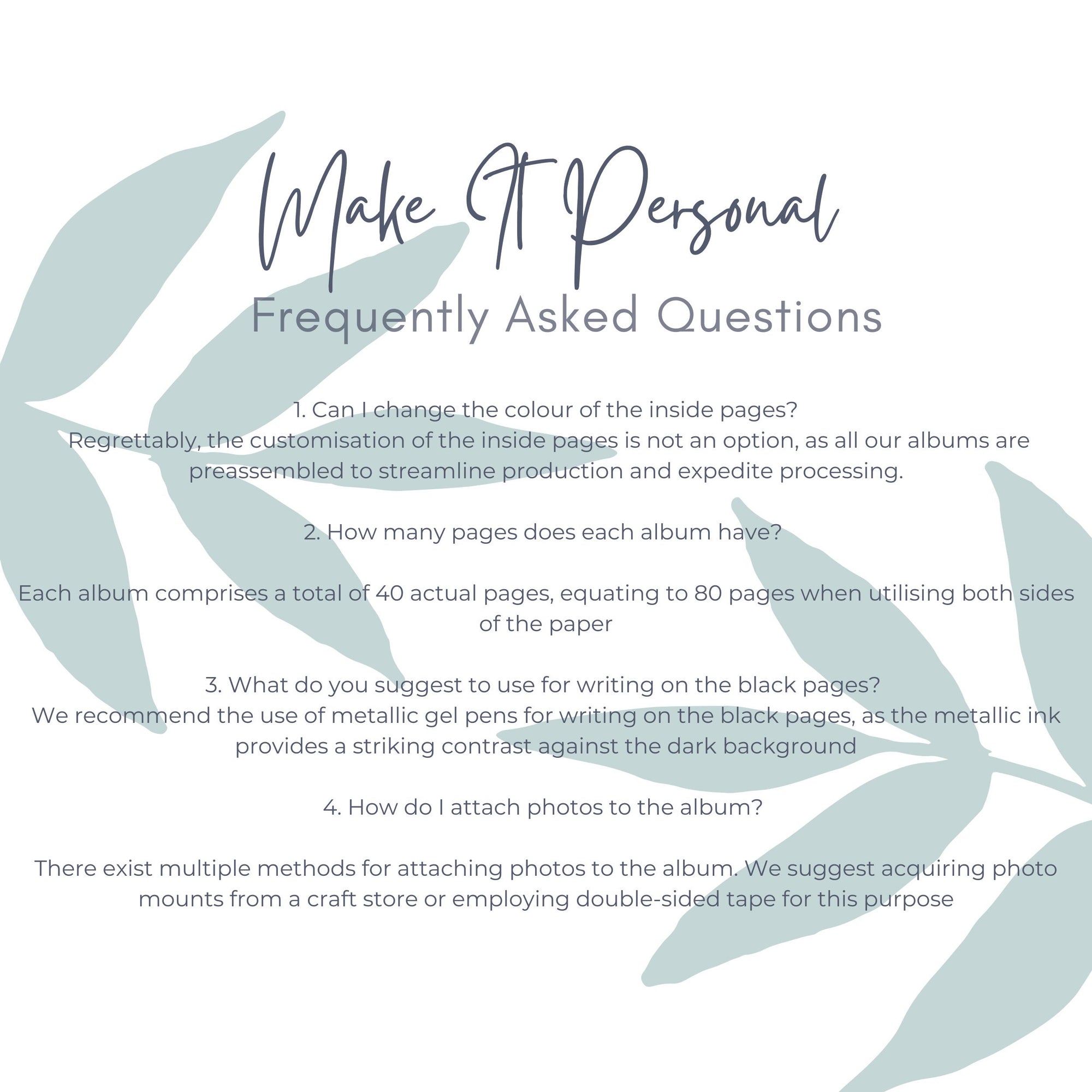 Frequently asked questions infographic 
