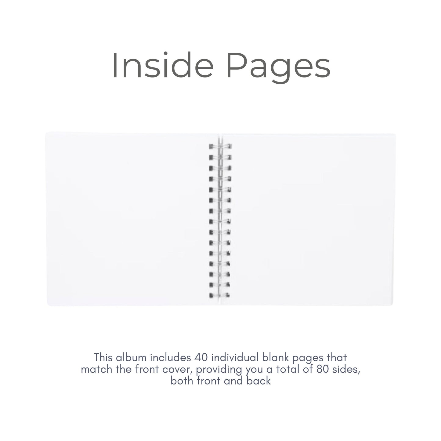 Personalised Caravan Travel Scrapbook | Custom Adventure Journal | Couples Road Trip Photo Album | 20.3 x 20.3cm | 8 x 8 Inch |