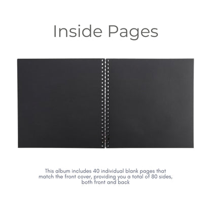 Personalised Caravan Travel Scrapbook | Custom Adventure Journal | Couples Road Trip Photo Album | 30.5 x 30.5cm | 12 x 12 Inch |