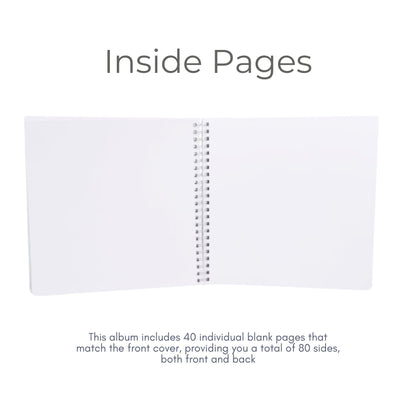 Personalised Travel Scrapbook | Custom Campervan Adventure Photo Album | Couples Memory Book Gift | 30.5 x 30.5cm | 12 x 12 Inch|