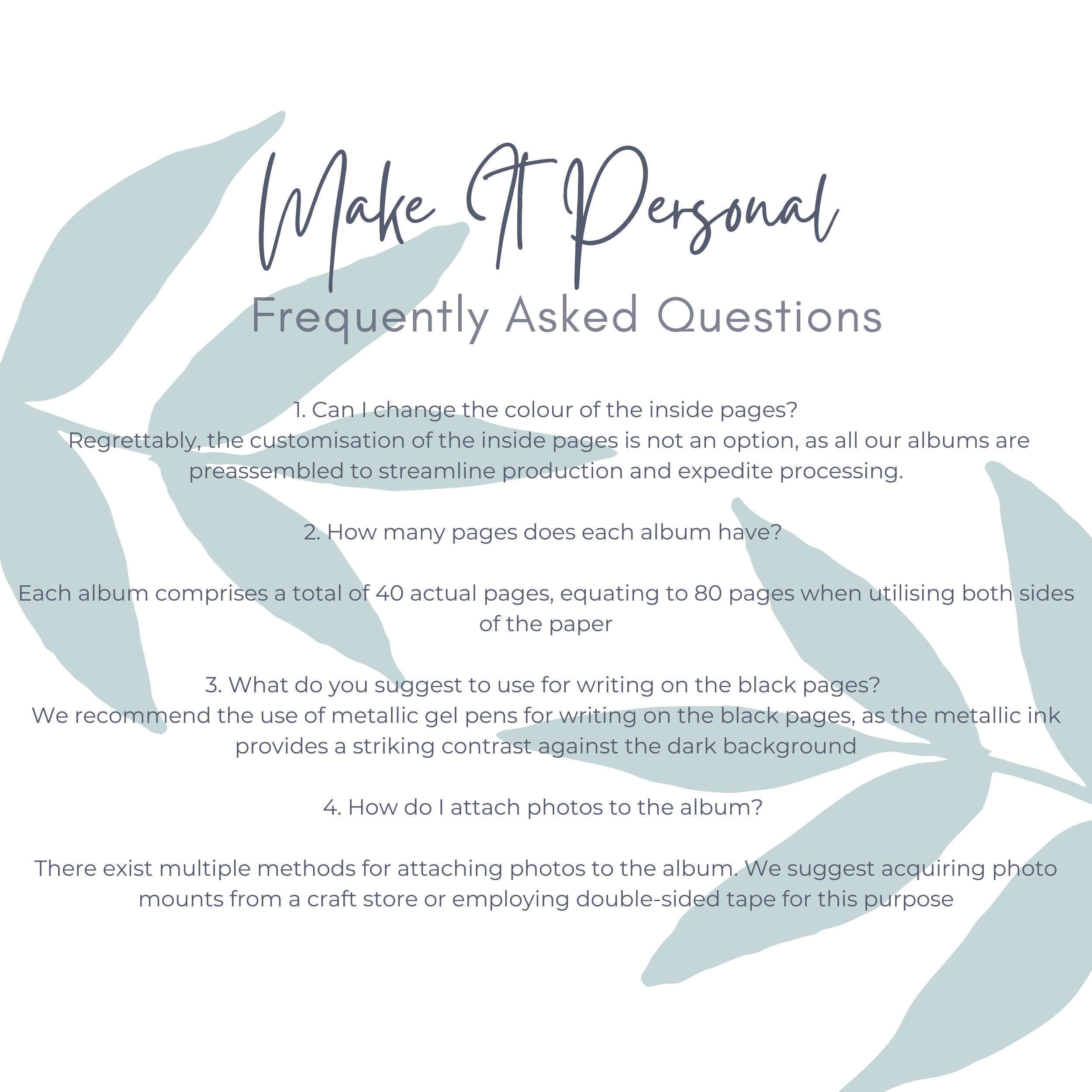 Frequently asked questions infographic 