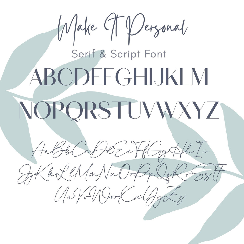 Font Infographic 