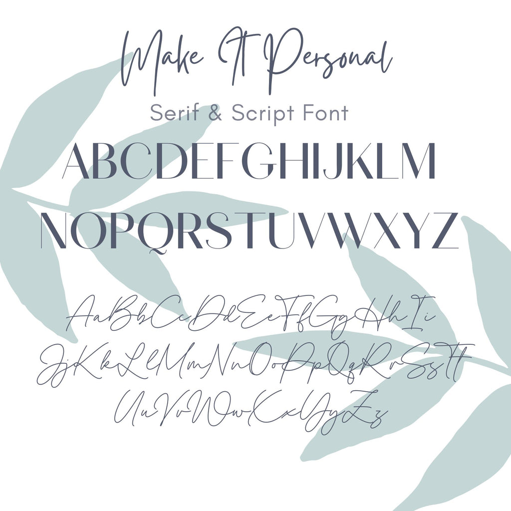 Font Infographic 