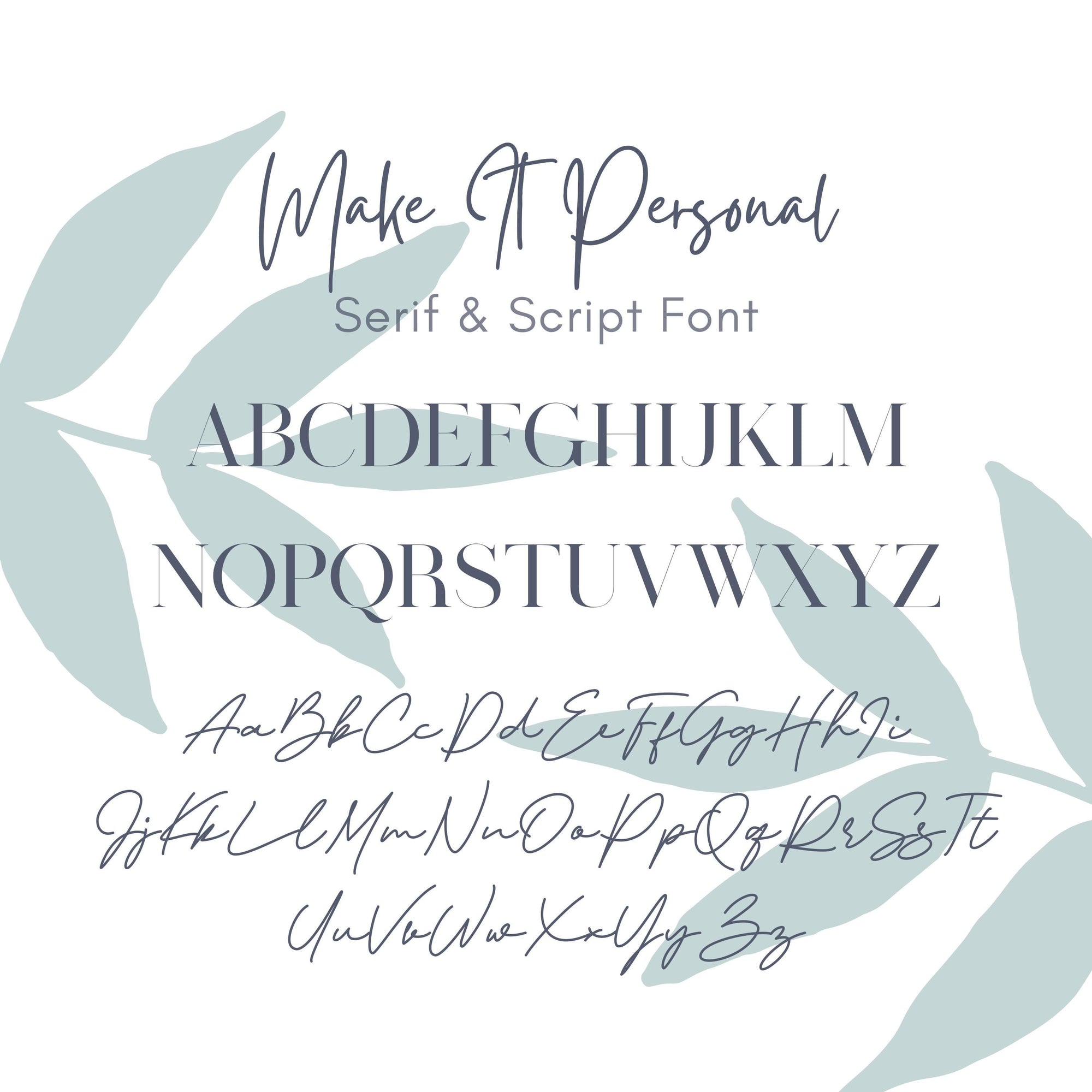 Font Infographic 