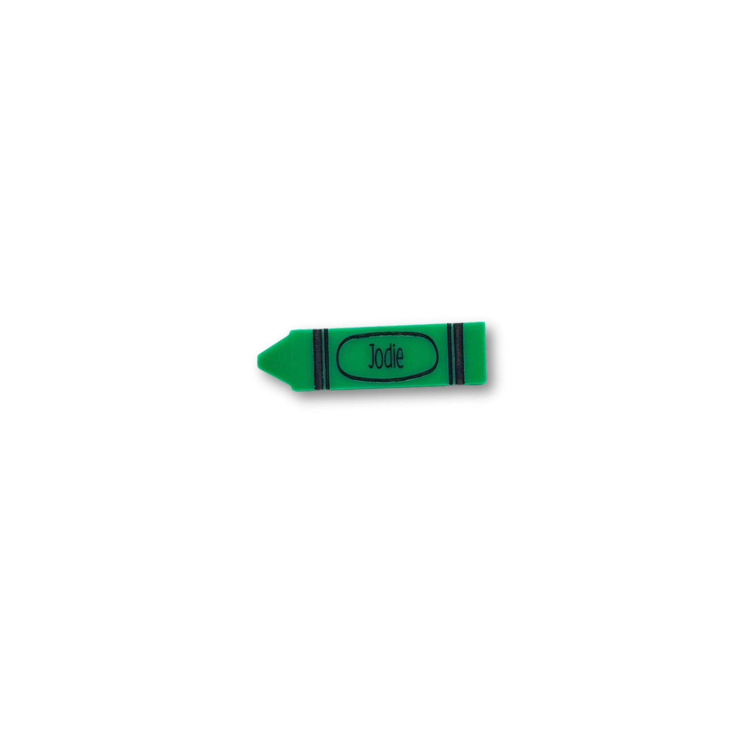 Personalised Crayon Name Badge | Educator Name Badges | Teaching Assistant Name Badge | Teacher Name Badge | Student Name Badge