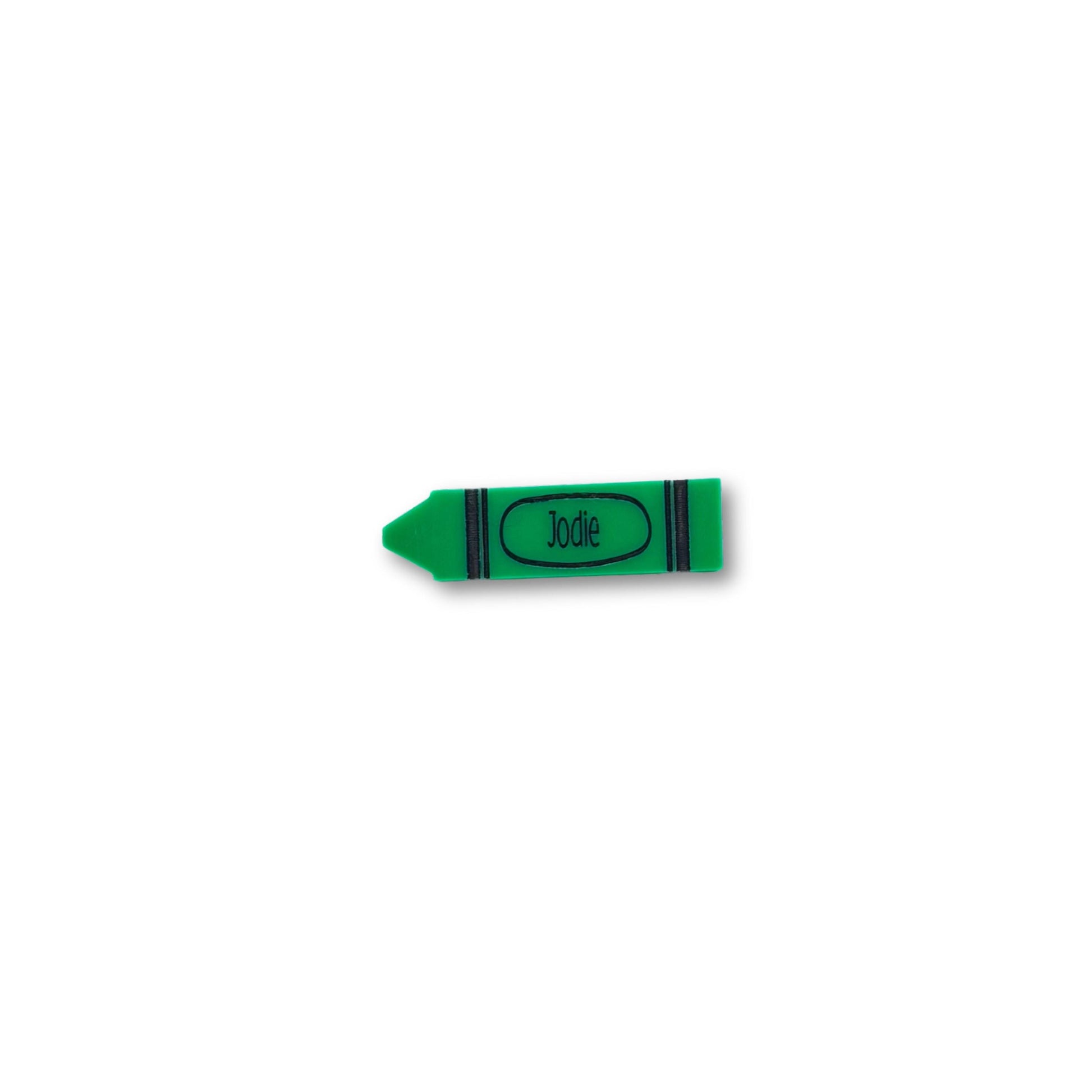 Personalised Crayon Name Badge | Educator Name Badges | Teaching Assistant Name Badge | Teacher Name Badge | Student Name Badge