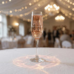 Personalised Champagne Flute | Milestone Birthday Engraved Glass (215ml)