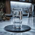 Personalised 25ml engraved shot glass custom 18th milestone keepsake premium barware for Australian birthdays