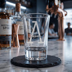 Personalised 25ml engraved shot glass bespoke birthday milestone keepsake custom drinkware for Australian 21st celebrations