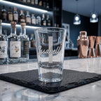 Personalised engraved 25ml shot glass bespoke milestone keepsake premium drinkware for Australian birthdays