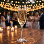 Laser Cut Name Tags Champagne Glass Markers Custom Acrylic Glitter Gloss Mirror Wedding Birthday Australia