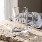 Personalised Beer Glass, Custom Fathers Day Mug, Engraved Beer Stein For Dad, Grandad Beer Mug, Rad Dad Gift, First Fathers Day Present