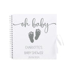 Large Personalised Baby Scrapbook Album | 12x12 Grand Size - Make It Personal Gift Co