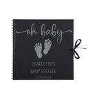 Large Personalised Baby Scrapbook Album | 12x12 Grand Size - Make It Personal Gift Co