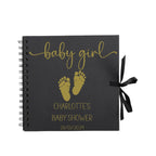 Large Personalised Baby Scrapbook Album | 12x12 Grand Size - Make It Personal Gift Co