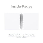 Large Personalised Memorial Guestbook | 12x12 Grand Size - Make It Personal Gift Co