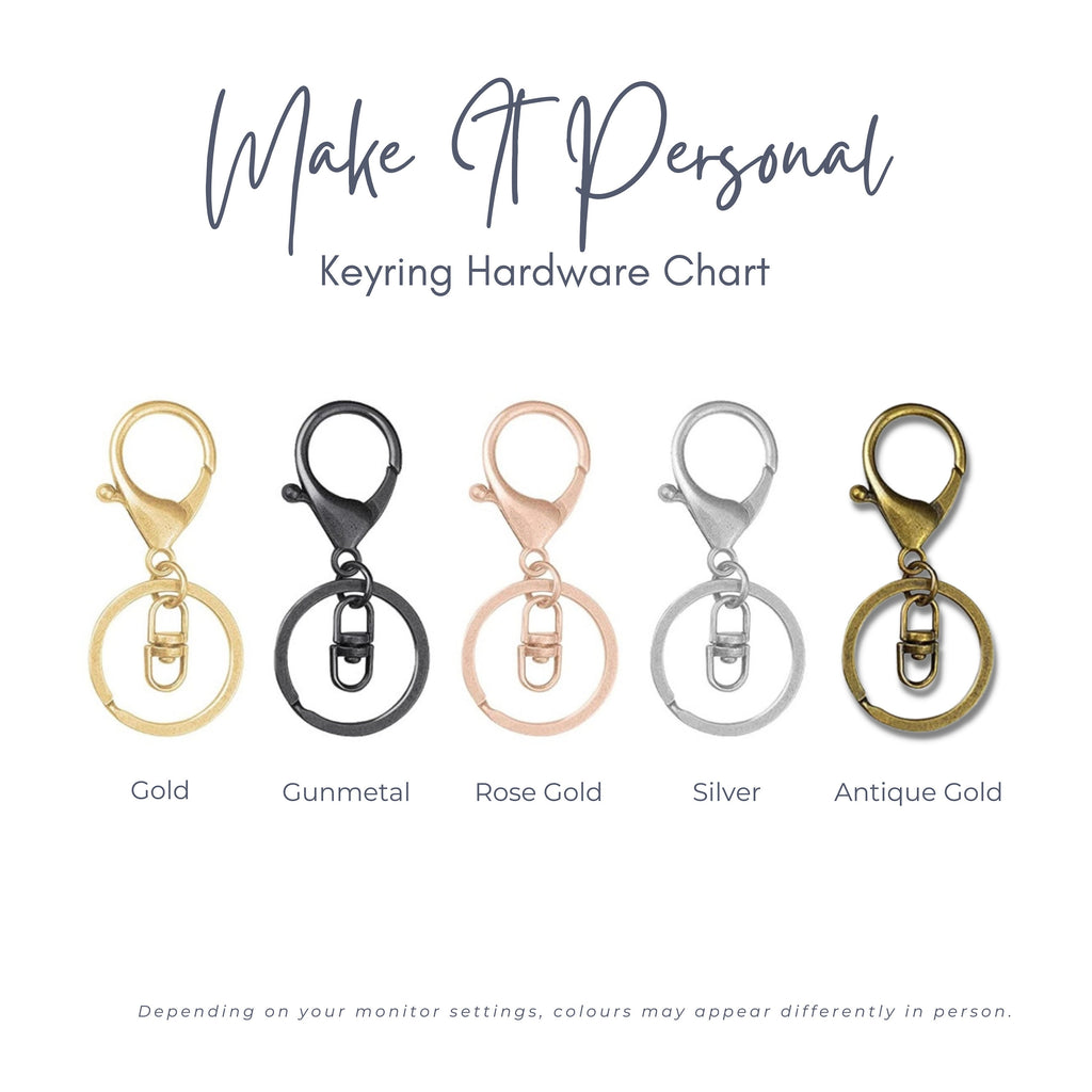 Personalised music heart icon QR keyring from Make It Personal Gift Co, featuring a custom engraved heart-shaped design with a QR code.