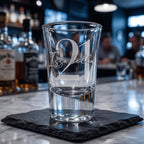 Modern Elegance Personalised Engraved 25ml Shot Glass - Make It Personal Gift Co