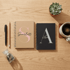 Personalised A5 Spiral Notebook Bespoke Heirloom Edition - Make It Personal Gift Co
